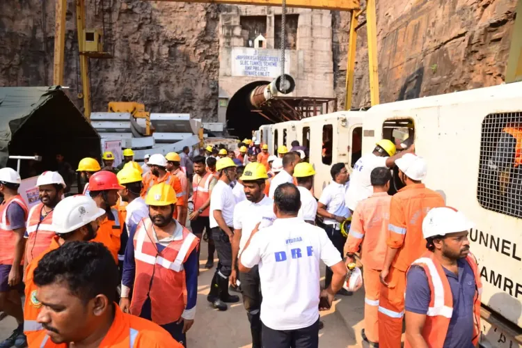 Telangana Tunnel Incident: Urgent Conveyor Belt Repairs Underway to Clear Debris