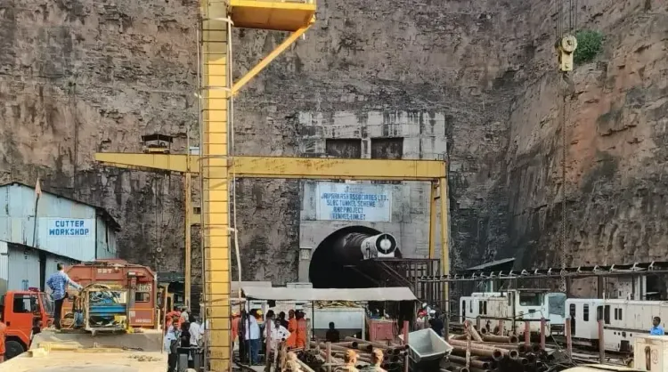 Telangana Tunnel Collapse: Rescue Efforts Continue Amid Diminishing Survival Hopes
