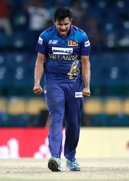 Maheesh Theekshana Joins Elite Club as Seventh Sri Lankan to Achieve ODI Hat-Trick