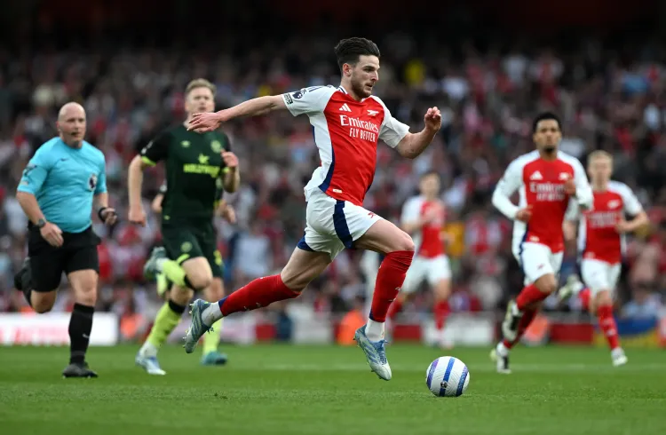 Arteta Commends Declan Rice's Stellar Display After Real Madrid Clash