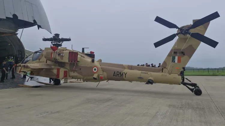 Did Three AH-64E Apache Attack Helicopters from the US Land in Hindon to Strengthen the Western Front?