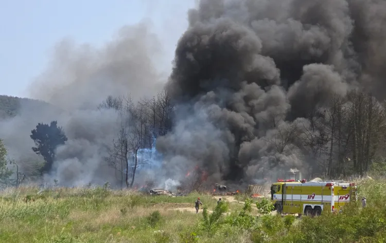 What Happened After a Navy Patrol Plane Crashed in South Korea?