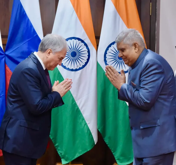 Prominent Russian Legislator Meets VP Dhankhar, Highlights India's Role in Asia