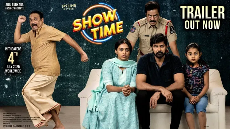 Will Naveen Chandra's crime thriller 'Show Time' captivate audiences?