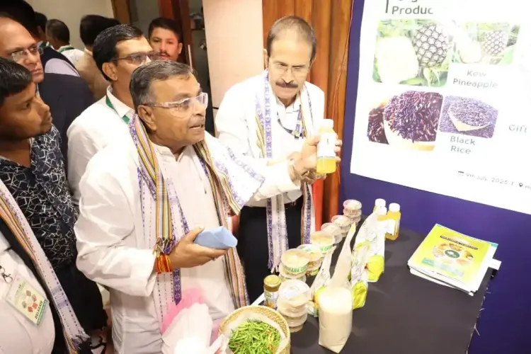 Has Tripura Developed 25,000 ha of Organic Land and Exported 1,300 MT Produce?