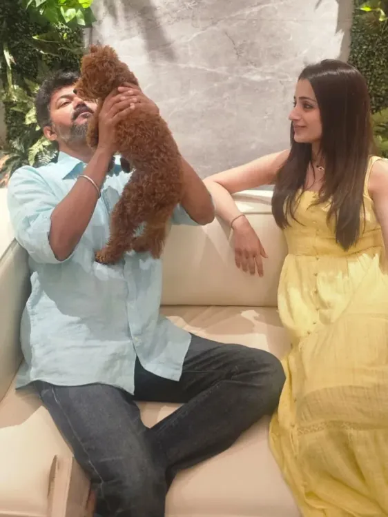 Is Trisha Krishnan in Love? A Cryptic Post Amidst Dating Rumors with Thalapathy Vijay