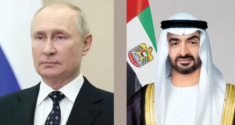 How is UAE President Supporting Peaceful Resolution to Russia-Ukraine War?