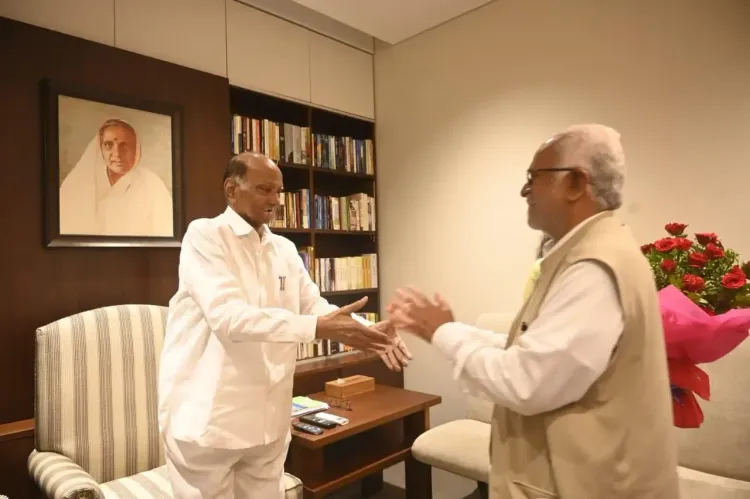 क्या उपराष्ट्रपति चुनाव में बी. सुदर्शन रेड्डी को एनसीपी (एसपी) का समर्थन मिला?