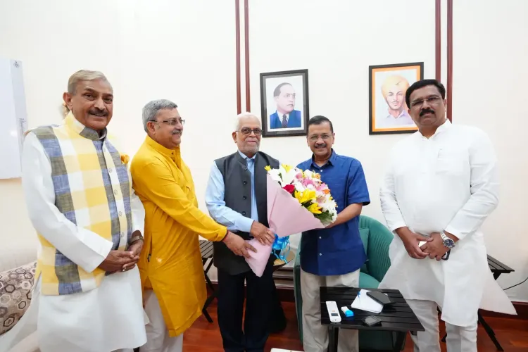 क्या केजरीवाल ने सुदर्शन रेड्डी के समर्थन की अपील की?