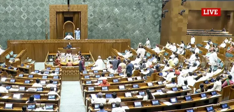 Commotion in Lok Sabha as SP Leads Opposition Against Waqf Bill