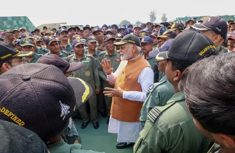 Did Varun Dhawan Just Honor Soldiers With PM Modi's Visit to Adampur Air Base?