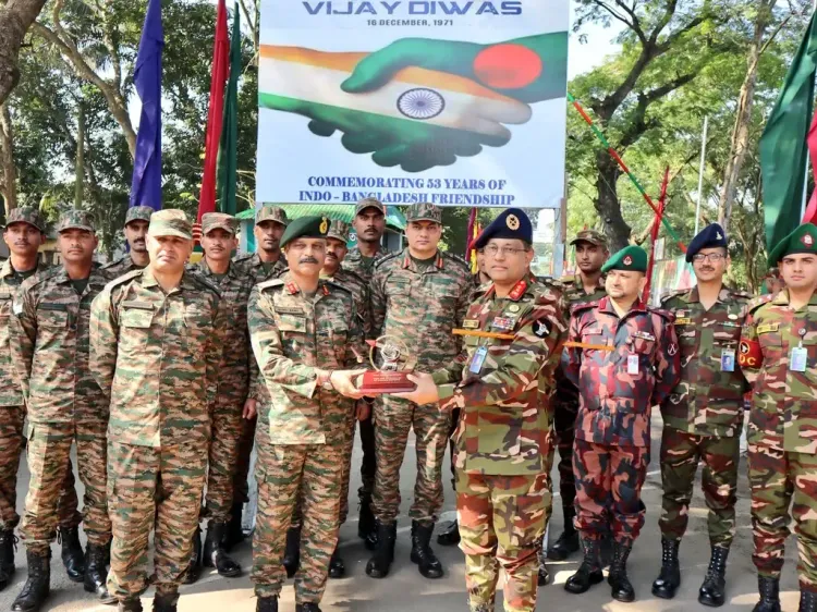 Vijay Diwas: Indian and Bangladesh Armies Share Sweets at the Border