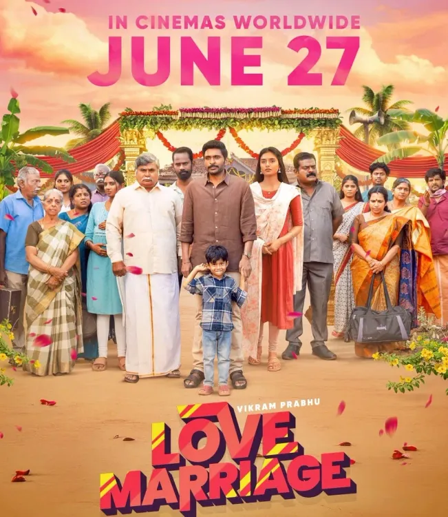 Will Vikram Prabhu’s ‘Love Marriage’ Captivate Audiences on June 27?
