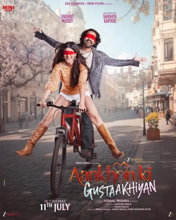 Can Vikrant Massey & Shanaya Kapoor Captivate Audiences in 'Aankhon Ki Gustakhiyan' Trailer?