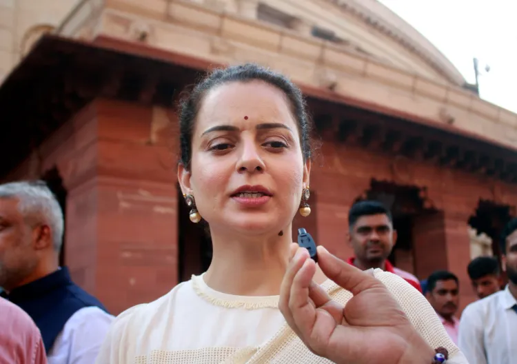 क्या कंगना रनौत ने विपक्ष पर भड़कीं? 'सदन में हंगामा करने वाले बिगड़े हुए शहजादे’