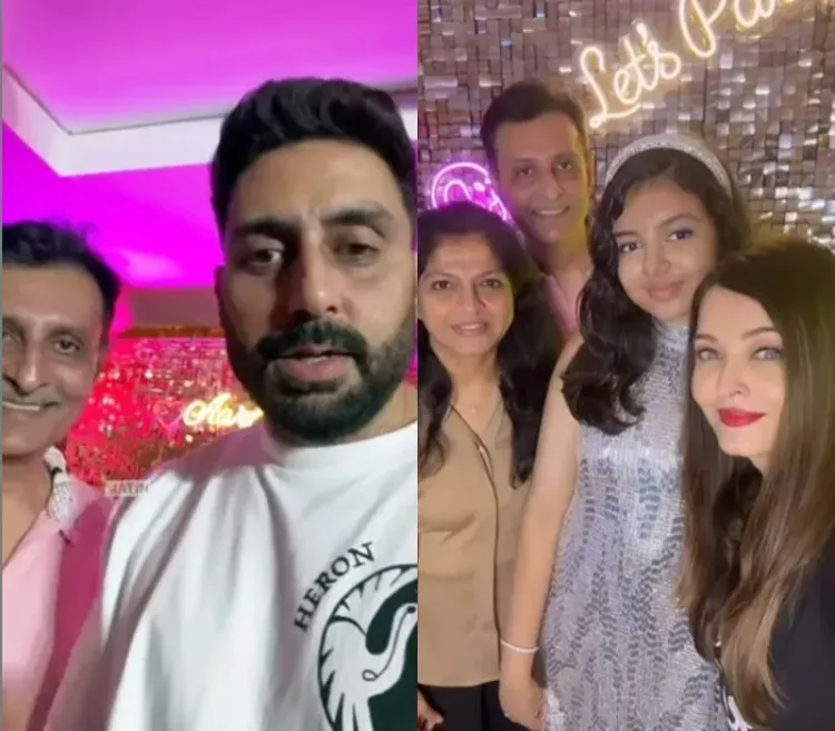 Viral footage verifies Abhishek Bachchan’s attendance at daughter Aaradhya’s birthday festivities