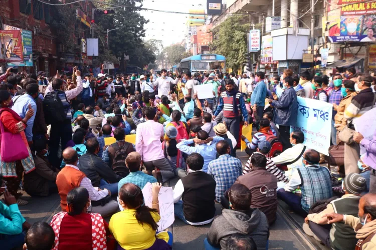Why Are 'Untainted' Teachers Protesting Again Near WBSSC?
