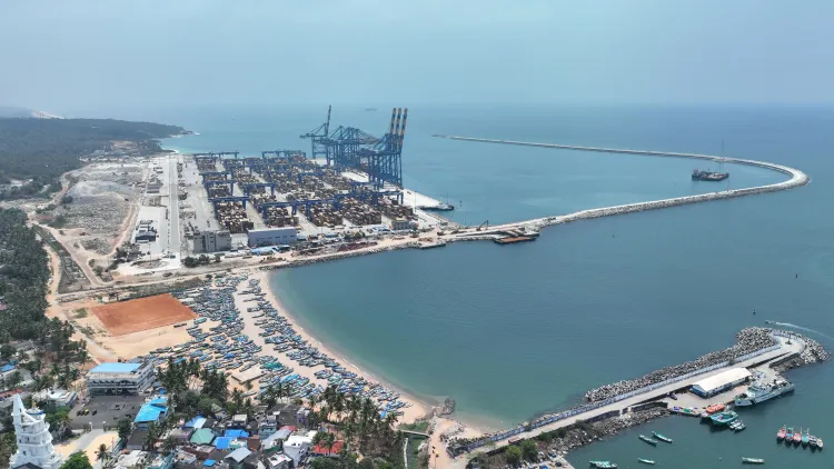 Is the MSC IRINA the World's Largest Container Ship Making its Historic Debut at Vizhinjam Seaport?
