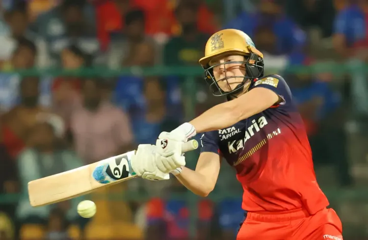 WPL 2025: Ellyse Perry's Stellar 90 Leads RCB to 180 Against UP Warriorz