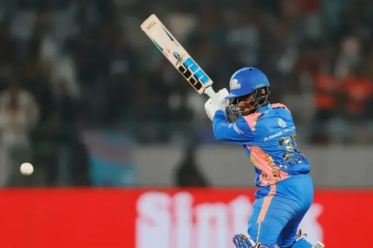 WPL 2025: G Kamalini Excited After Hitting First Boundary in MI Debut