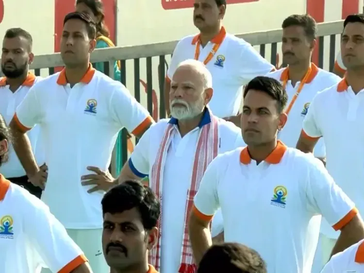 How Did PM Modi Lead a Global Yoga Celebration from Visakhapatnam?