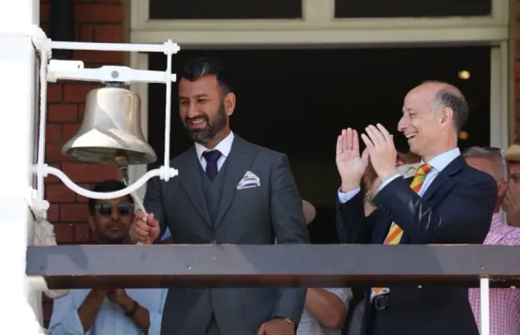 Is Cheteshwar Pujara Nervous About Ringing the Bell on Day 3 at Lord's?