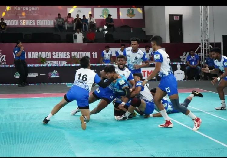 Yuva Kabaddi Series: Chandigarh Chargers Dominates and Strengthens Their Lead