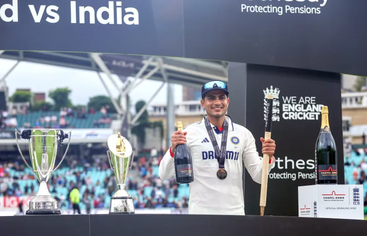 How Did Yuvraj Praise Gill’s Outstanding Performance in the Drawn Test Series Against England?