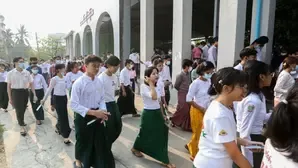 Myanmar: About 220,000 students register for matriculation exam 