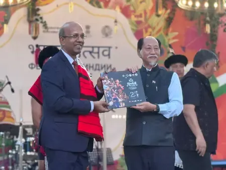 Nagaland displays its rich culture at ‘Bharat Utsav’ in Moscow; CM Rio hails India-Russia ties