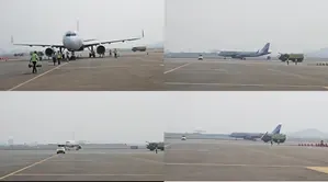 Navi Mumbai International Airport successfully conducts first flight
 validation test