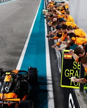 Norris wins in Abu Dhabi as McLaren seal constructors’ title; Hamilton snatches 4th in farewell race with Merc