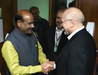 What Did Om Birla and Iran's Speaker Discuss at the 11th BRICS Parliamentary Forum?