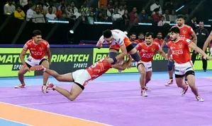 PKL Season 11: Puneri Paltan seal dramatic late win over Gujarat Giants; move to 3rd in table