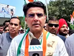 Rajasthan Congress Gathering: Dispute Arises Over Absence of Sachin Pilot's Image