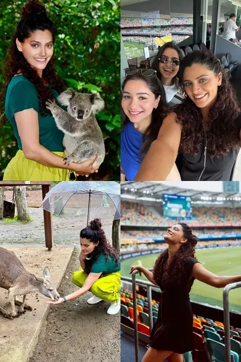 Saiyami Kher Realizes Her Childhood Dreams in Australia