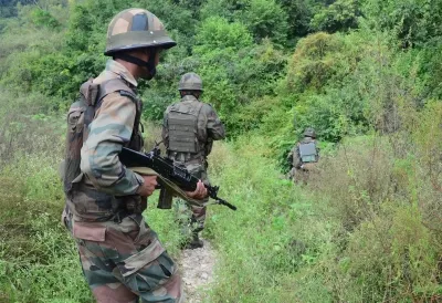 Search Operation in J&K's Lasana Following Gunfight with Terrorists; Reinforcements Deployed