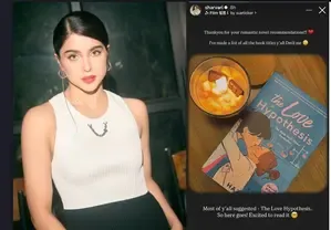 Sharvari has made a list of romantic book titles she will read