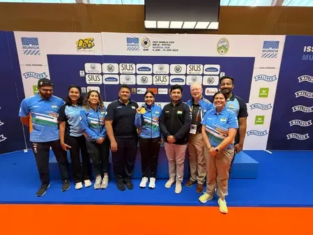 Shooting World Cup: Consistent Final appearances, two gold medals, power India to strong finish in Munich