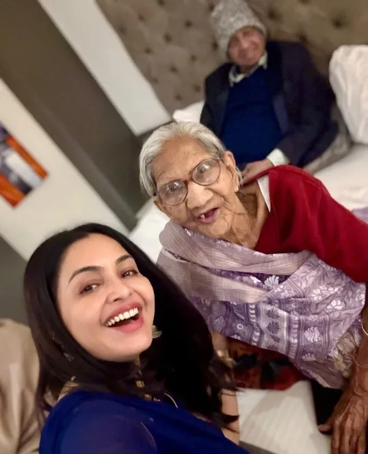 Did Shubhangi Atre Just Celebrate Her Grandmother's 100th Birthday?