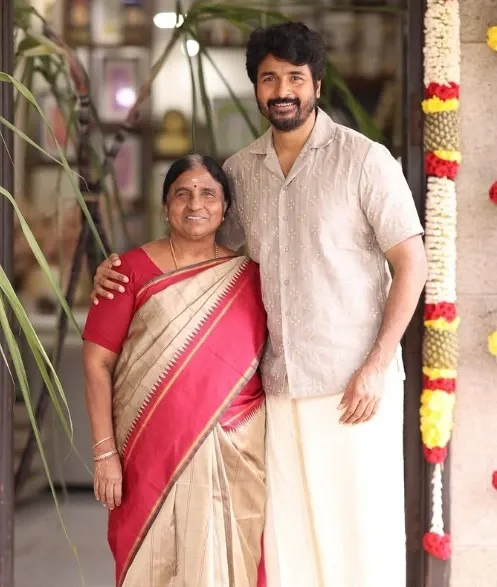 Did Sivakarthikeyan Use Rajini's Song Lyrics to Wish His Mom on Her 70th Birthday?