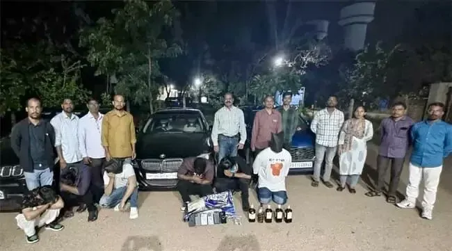 Why Were Six Tech Professionals Arrested for Drug Use Near Hyderabad?