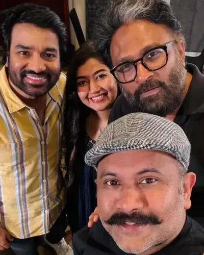 Grateful to the Almighty for this good character in my debut Tamil film, says Malayalam actor Aju Varghese