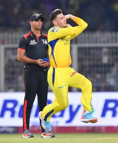 IPL 2025: Noor Ahmad picks exceptional 4-31 as KKR post 179/6 against CSK