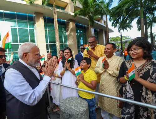 PM Modi expresses gratitude on receiving grand welcome by Indian diaspora in Trinidad & Tobago  