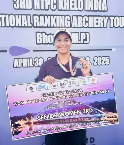 Swati wins bronze in seniors; Shivani in juniors in women’s national archery