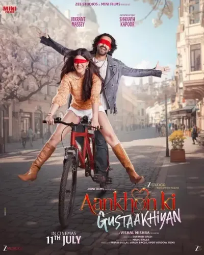 Vikrant Massey & Shanaya Kapoor share electrifying chemistry in 'Aankhon Ki Gustaakhiyan' trailer