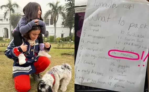 Soha Ali Khan Featured on Daughter Inaaya's Packing List