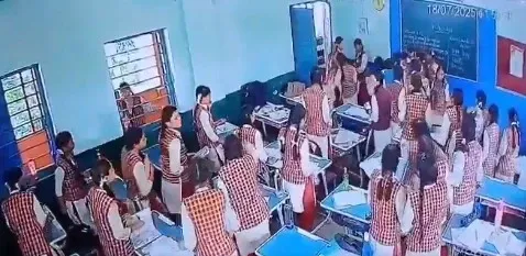 How Did Students and Teacher Escape as Concrete Plaster Falls in Bhopal School?