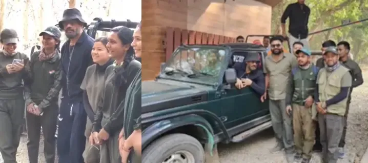 Did Suniel Shetty Experience the Thrill of a Jungle Safari in Uttarakhand?